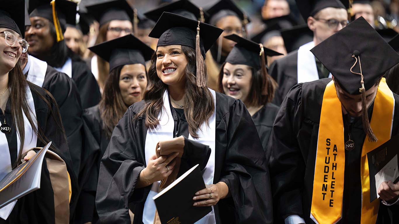 More Than 1,300 Students Honored at NKU Commencement Exercises