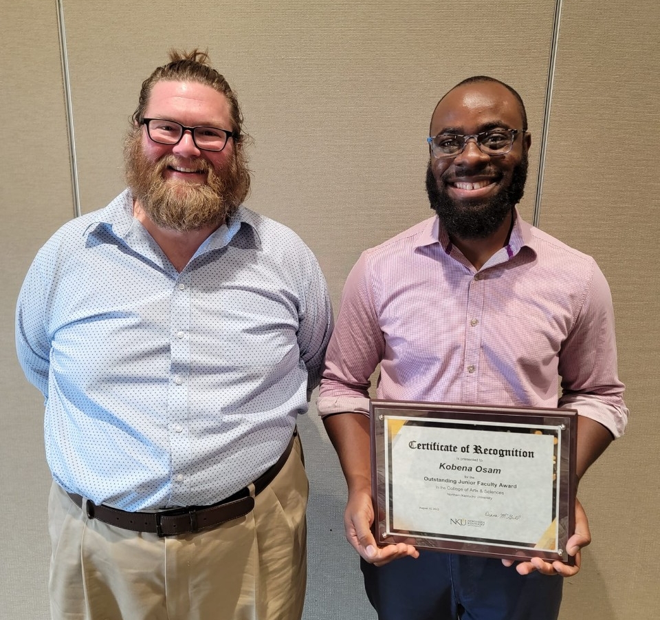 Drs. Kobena Osam and Darrin Wilson 